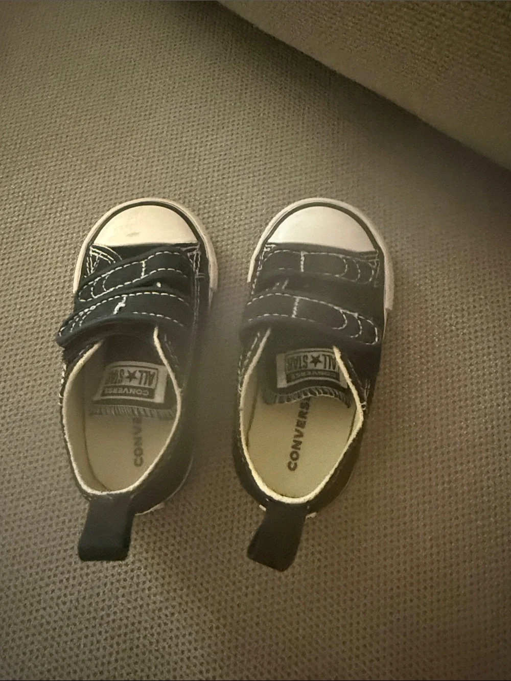 Converse Kids' Black Canvas Sneakers